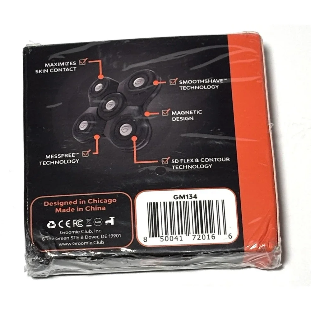 Groomie BaldiePro Blade Refill 2.0 Replacement Shaver Heads 5D Flex GM134 NIP
